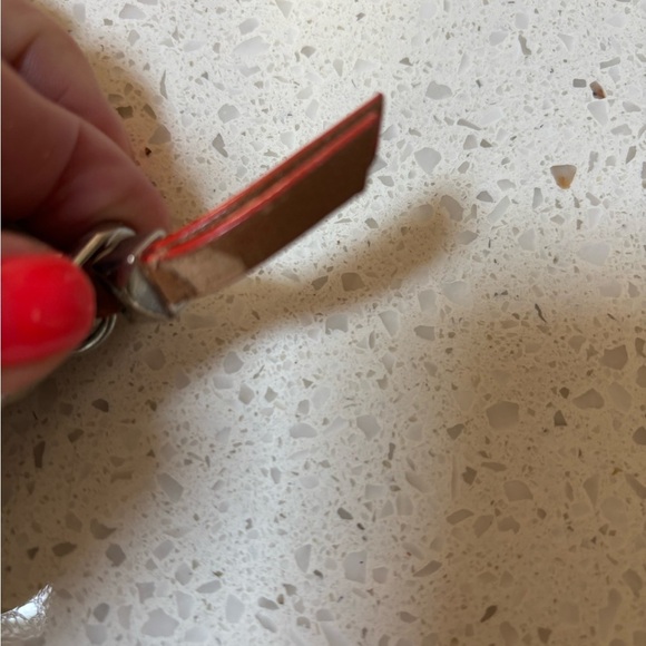 STELLA & DOT Chelsea Tech Navy White Stripe Wristlet Wallet Clutch - Picture 4 of 9